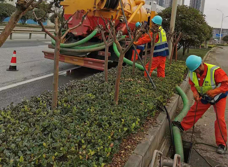 海棠市政管道清淤